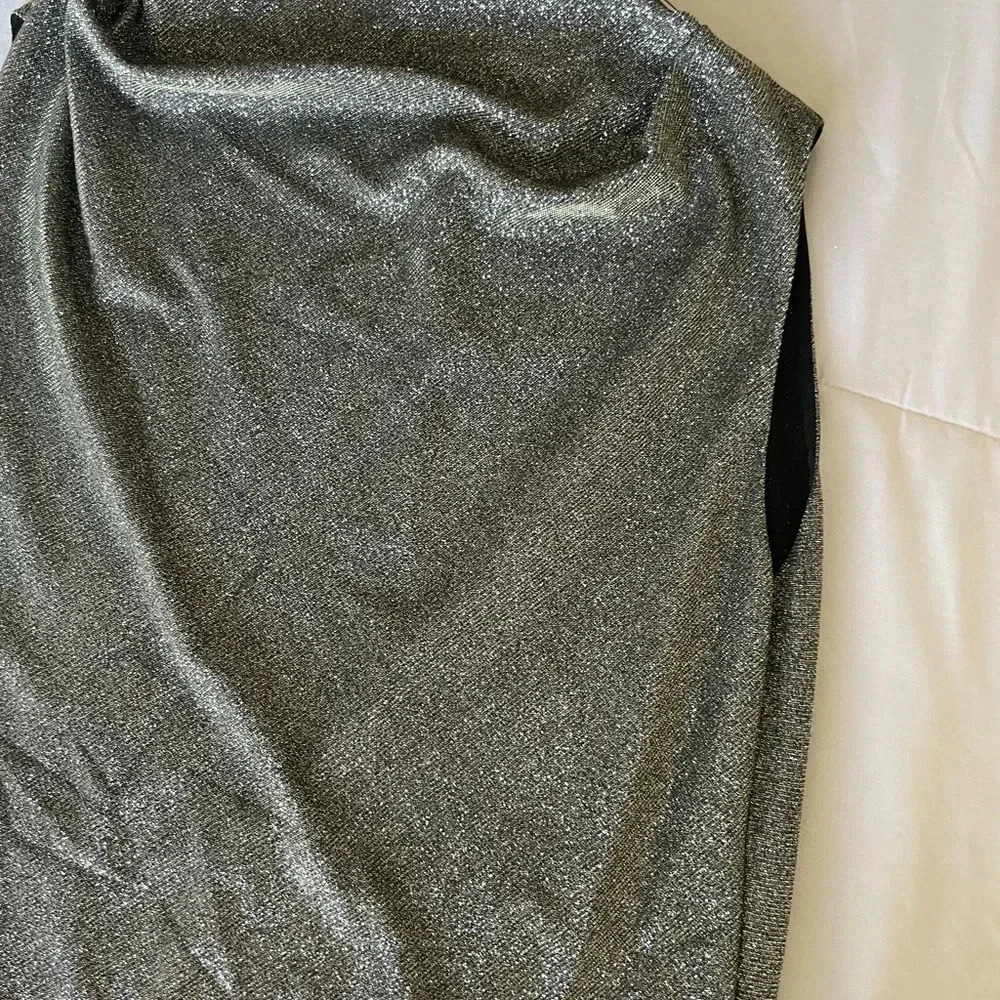 RtA Selma Sparkle cowl neck top - Picture 6 of 11